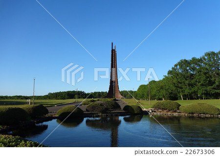 北海道百年紀念塔 22673306