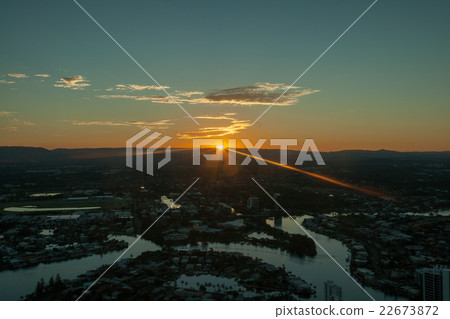Sunset of the Gold Coast · SkyPoint Observatory 22673872