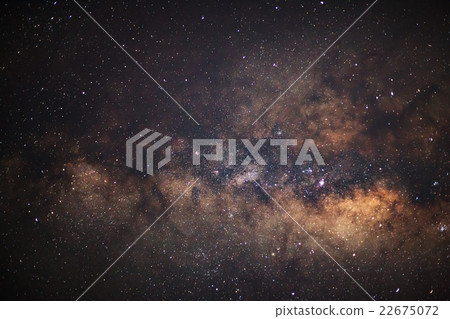 Milky Way galaxy, Long exposure photograph 22675072