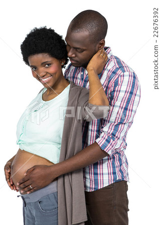 Happy couple expecting a baby 22676392
