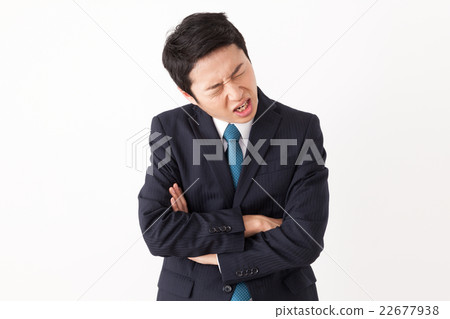 Worried businessman 22677938