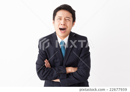Worried businessman 22677939