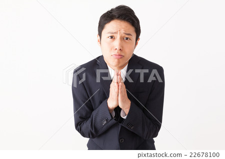 Requesting businessman 22678100