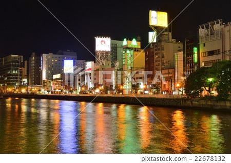 中洲夜景博多 22678132