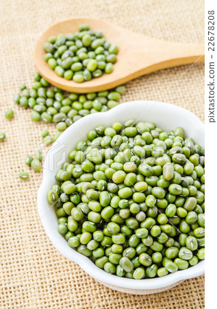 Mung beans seeds. 22678208