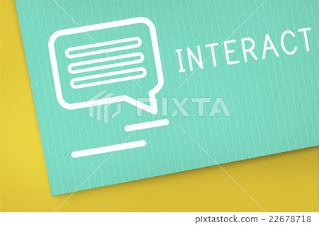 Chat Communication Online Blog Share Concept 22678718