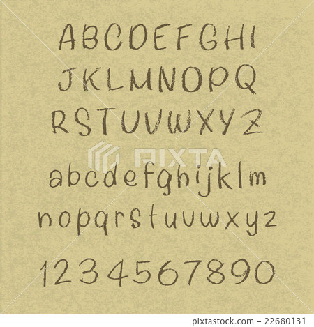 字母牛皮紙 字母牛皮紙 22680131