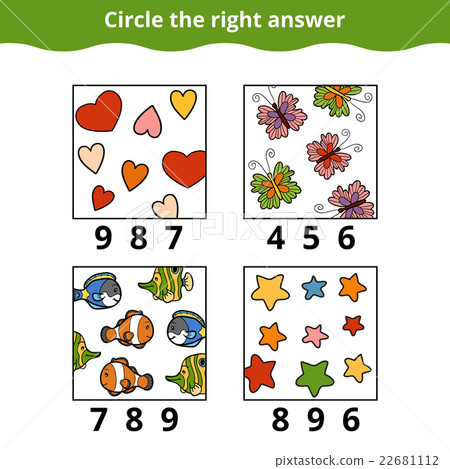 Counting Game for Preschool Children 22681112