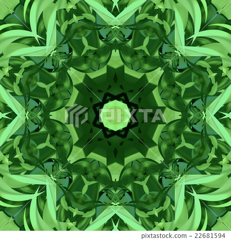 Symmetrical decorative patterns, multicolored. Symmetrical decorative patterns, multicolored. 22681594