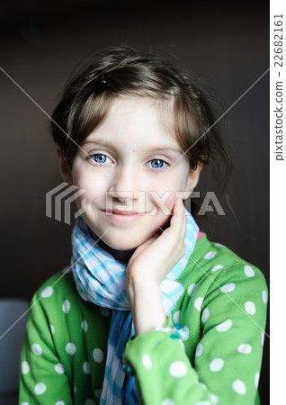 Portrait of little girl 22682161