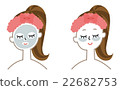 Face pack · Women who wear eye packs 22682753