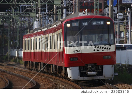 [KK]京濱急行電車1000系列，每站4個車站（京急川崎⇔金澤文庫） 22685546