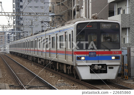 [KS] Keisei Line Type 3700 (Airport Express: Keikyu Line direct) 22685860