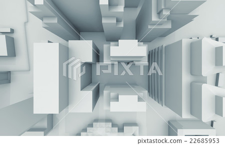 Abstract schematic contemporary cityscape Abstract schematic contemporary cityscape 22685953