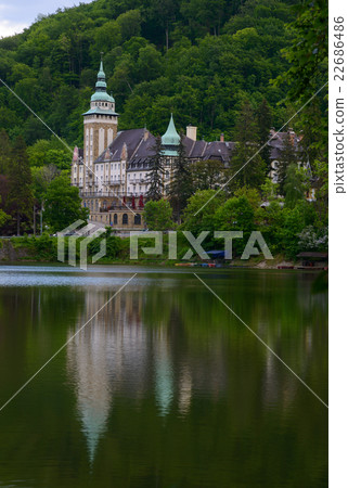 Lillafured palace under the lake Lillafured palace under the lake 22686486