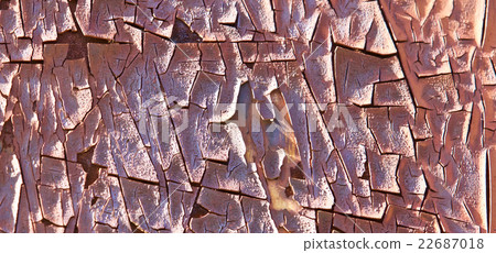 Beautiful picture of old peeled red painting Beautiful picture of old peeled red painting 22687018