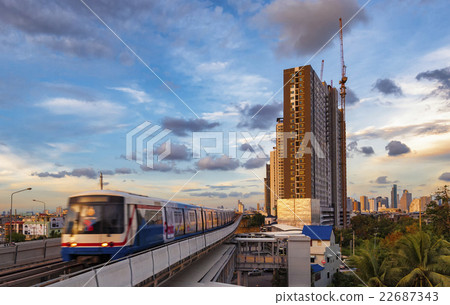 BTS Skytrain, Bangkok's most popular transport 22687343
