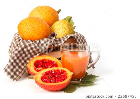 Gac fruit, Baby Jackfruit and juice Gac fruit, Baby Jackfruit and juice 22687453