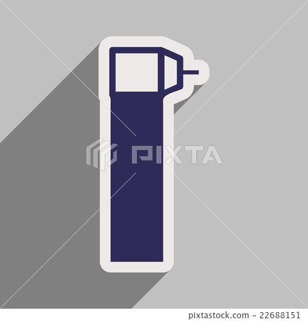 Icon of dental Instrument in flat style Icon of dental Instrument in flat style 22688151