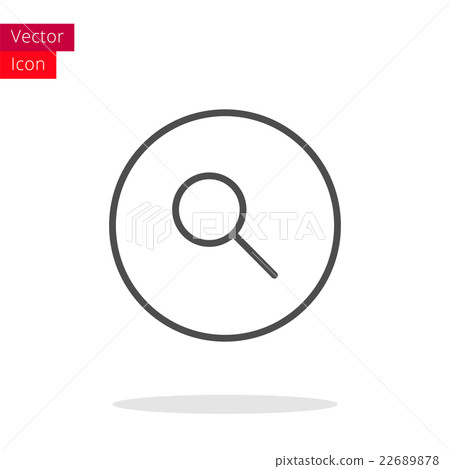 Search Thin Line Icon 22689878