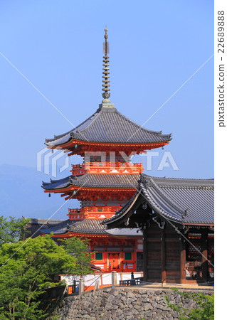 Kiyomizu Temple Triple Tower Kiyomizu Temple Triple Tower 22689888