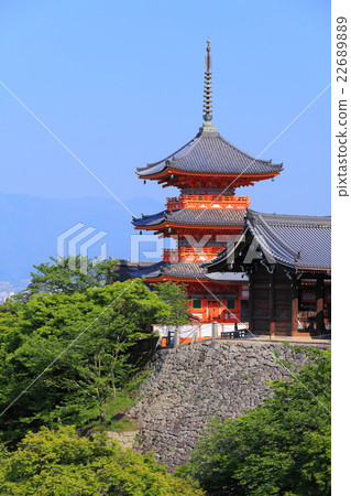 Kiyomizu Temple Triple Tower Kiyomizu Temple Triple Tower 22689889