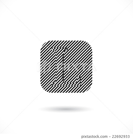 Creative L-letter icon abstract logo design Creative L-letter icon abstract logo design 22692933