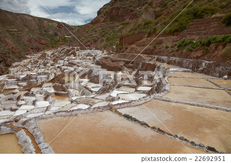 Salina de Maras near Cuzco in Sacred Valley Peru 22692951