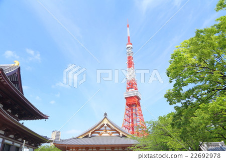 東京鐵塔和Zojoji 22692978