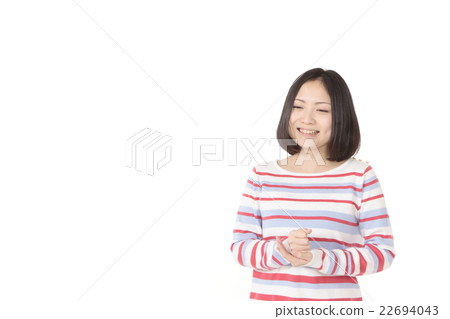 Natural image of young lady 22694043