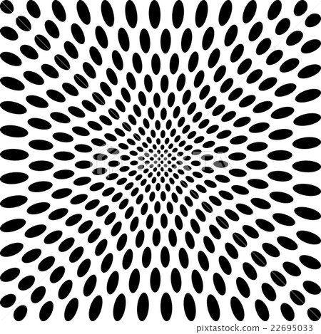 Hypnotic Fascinating Abstract Image.Vector 22695033