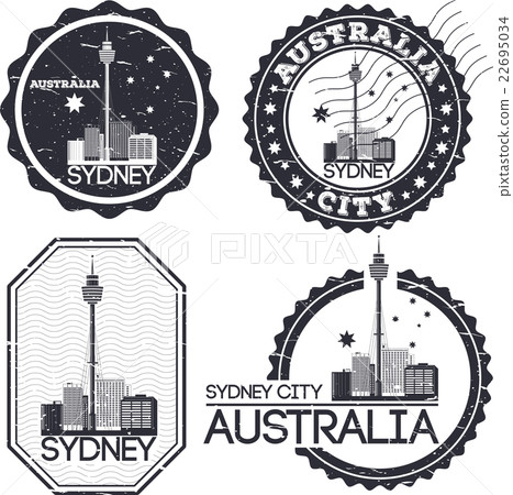 Sydney city stamps 22695034