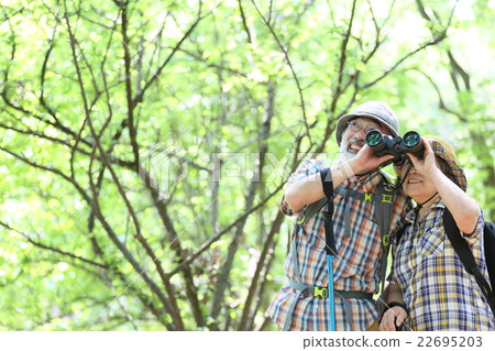 Senior trekking 22695203