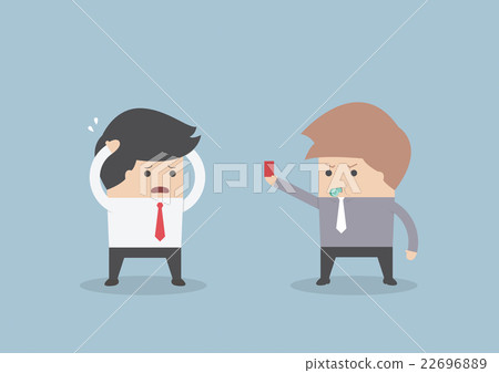 Businessman get fired Businessman get fired 22696889