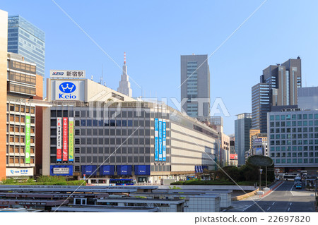 Tokyo Shinjuku station west entrance - building group - 22697820