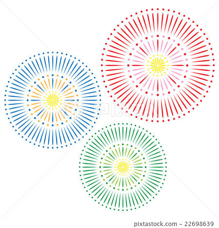 三色煙花 三色煙花 22698639