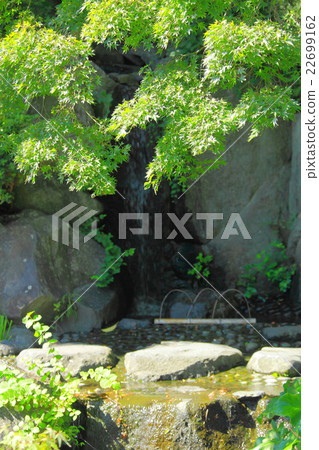 Garden waterfall 22699162