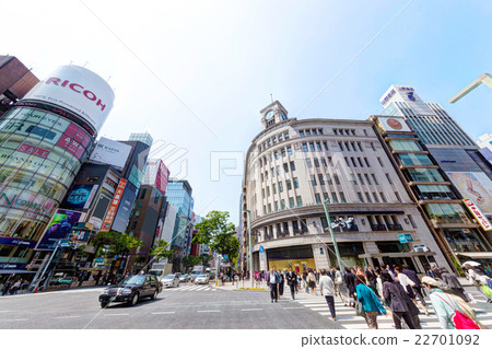 銀座4丁目十字路口 銀座4丁目十字路口 22701092