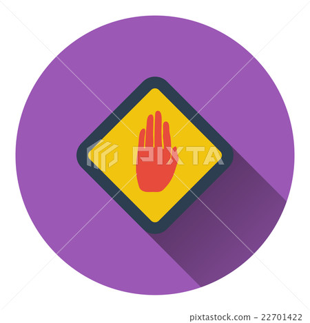 Icon of Warning hand Icon of Warning hand 22701422