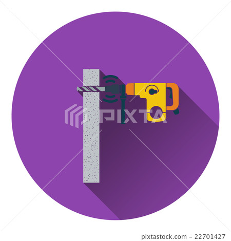 Icon of perforator drilling wall Icon of perforator drilling wall 22701427