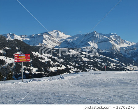 View from the Eggli ski area, Gstaad View from the Eggli ski area, Gstaad 22702276