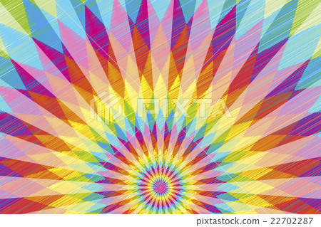 Background Material Wallpaper Rainbow Color Stock Illustration