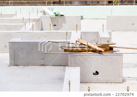 混凝土建築前面建築前面建築房屋建築鋼筋鋼筋混凝土建築施工我家 22702974