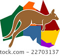 logo illustration kangaroo island 22703137