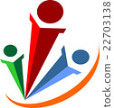 logo illustration people business 22703138