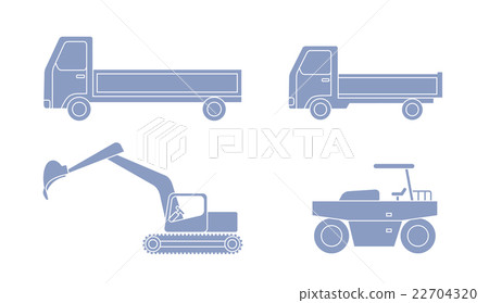 Construction vehicle 4 piece set 22704320