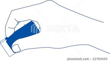 Illustration to erase with an eraser 22704443