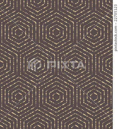 Modern Vector Seamless Dotted Pattern 22705123