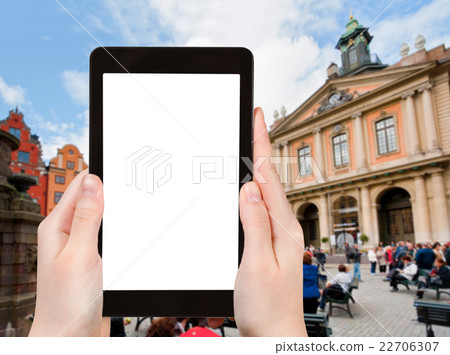 tourist photographs Swedish Academy in Stockholm 22706307