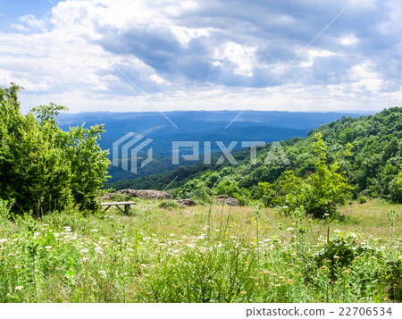 viewpoint in Bulgarian Strandzha mountain 22706534